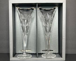 Waterford Crystal Millennium Collection Champagne Flutes