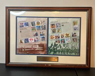 Celebrate the Century Commemorative Stamp Framed Display
