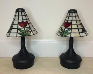 Stained Glass Accent Lamps