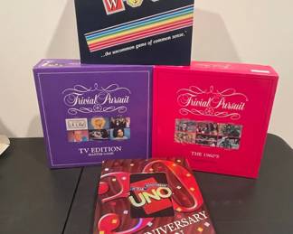 Assorted Vintage Board Games