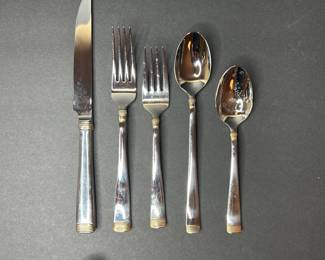 Reed & Barton Golden Longwood Stainless Steel Flatware