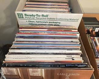 Vintage Vinyl Record Collection - Carly Simon, Peter Paul & Mary, and More