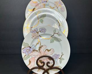 Fitz and Floyd Fantaisie Florale Dinner Plates