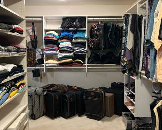 Very Large Collection of Men’s Clothing & Accessories, Sizes mainly XL-XXL, Shoes 13