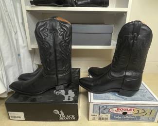 Boulet Gabriel & Black Rooster Western Boots