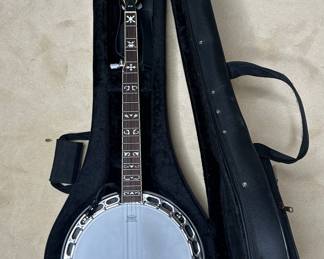 Washburn Americana Series 5-String Resonator Banjo