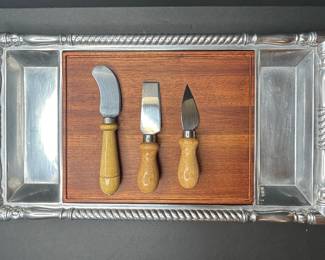 Reed & Barton Cheese Serving Set