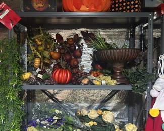 Assorted Fall and Halloween Decorative Accents