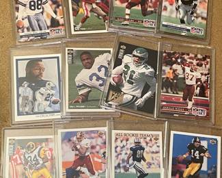 Assorted Vintage NFL Football Trading Cards - 1990-1993