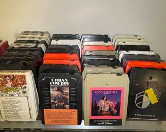 Vintage 8-Track Tapes - Urban Cowboy Soundtrack & Donna Summer