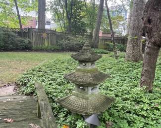 Japanese Stone Pagoda Garden Ornament