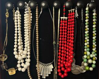 Collection of Vintage Fashion Necklaces