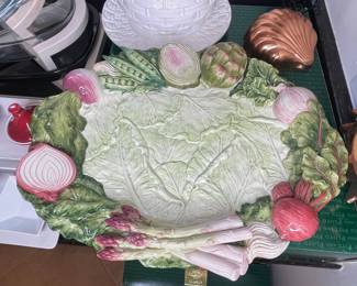 Fitz and Floyd Vegetable Garden Series Platter