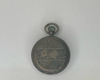 The Congress Watch 0.800 Silver Pocket Watch