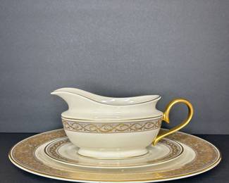 Lenox Colin Cowie Haute Couture Gravy Boat with Underplate