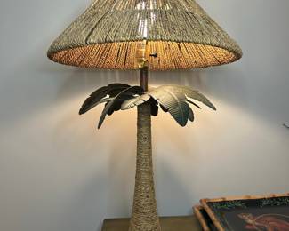Bombay Co. Vintage Palm Tree Table Lamp