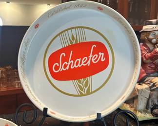 Schaefer Beer Serving Tray