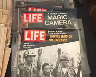 Vintage LIFE Magazine and Weekly Illustrated Collection
