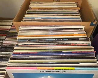 Vintage Vinyl Record Collection