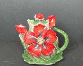 Fitz and Floyd Forever In Bloom Teapot