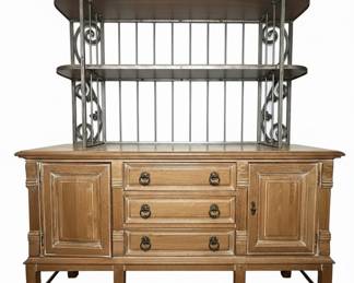 Broyhill Carved French Style Baker's Rack
