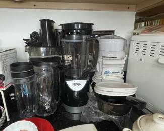 Small kitchen appliances includes Ninja Professional Blender