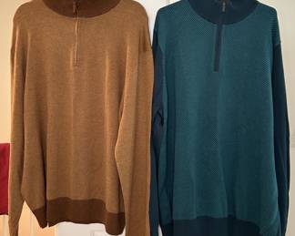 Polo by Ralph Lauren and Alan Flusser Quarter-Zip Sweaters