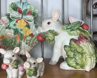 Fitz and Floyd "Garden Harvest" Collection