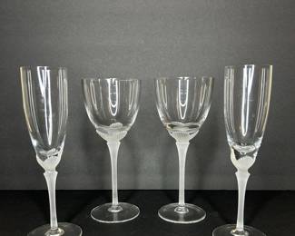 Crystal Champagne Flutes
