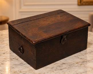 Antique Wooden Storage Box