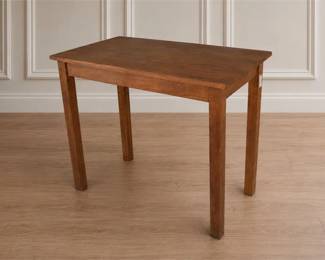Warm Brown Finish Bar Table