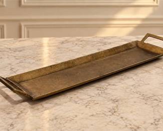 Rectangular Metal Decorative Tray