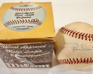 Ron Guidry Autographed Baseball