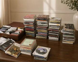 Large Collection Of Compact Discs