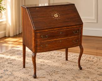 Vintage Louis XV Style Slant-Front Desk