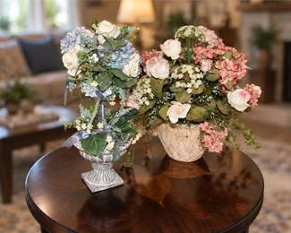 Two (2) Artificial Floral Arrangements