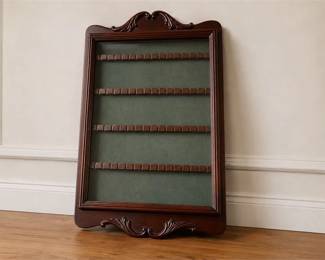 Vintage Bombay Company Solid Wood Spoon Display
