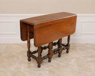 Wooden Drop-Leaf Table