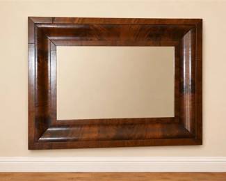 19th-century American Empire Ogee Wall Mirror