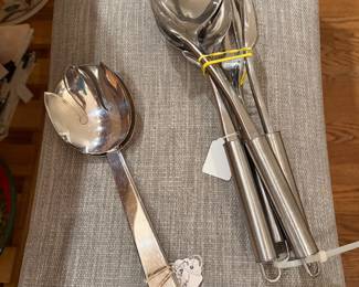 Dansk salad utensil set and cooking set