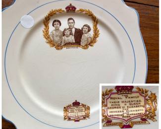 Coronation souvenir- Queen Elizabeth