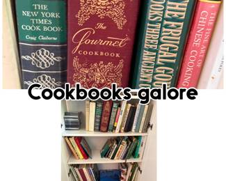 great collection of cookbooks