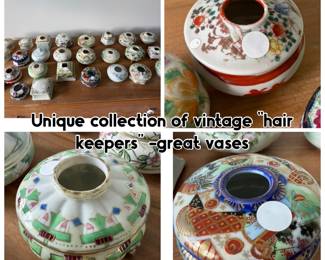Collection of Vintage Hair keepers