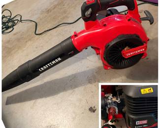 Craftsman gas powered leaf blower
