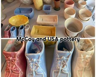 McCoy and USA pottery