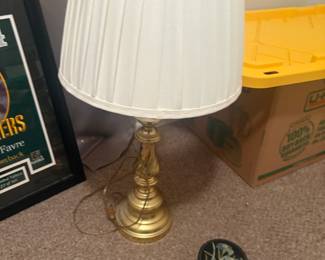 . . . brass lamp