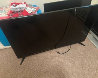 . . . two more flat-screen TV's
