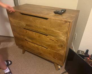 . . . barnwood-style dresser