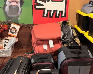 Cool, art, and gently used suitcases