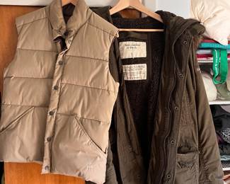 Jacket on the right is OG 2000s Abercrombie
